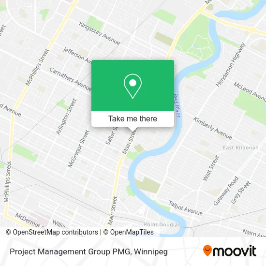 Project Management Group PMG map