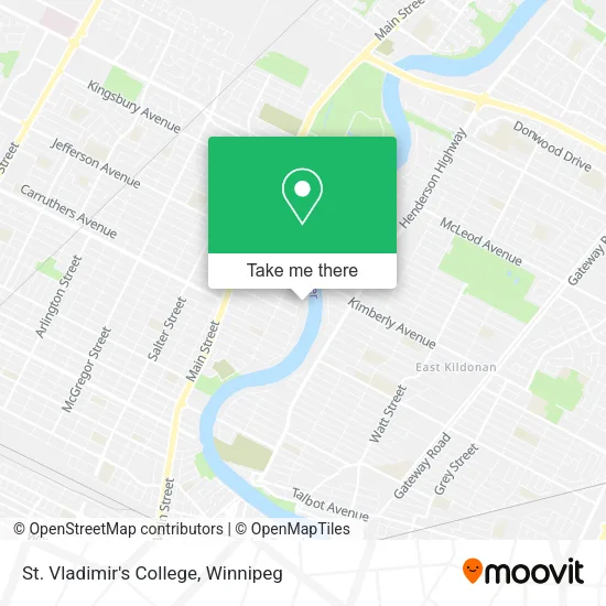 St. Vladimir's College map