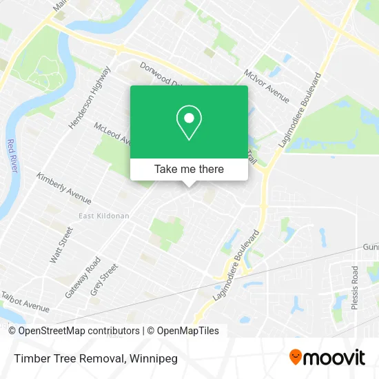 Timber Tree Removal map