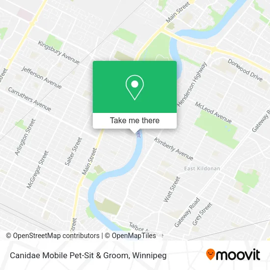Canidae Mobile Pet-Sit & Groom map
