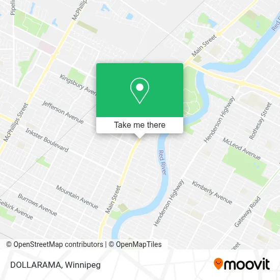 DOLLARAMA map