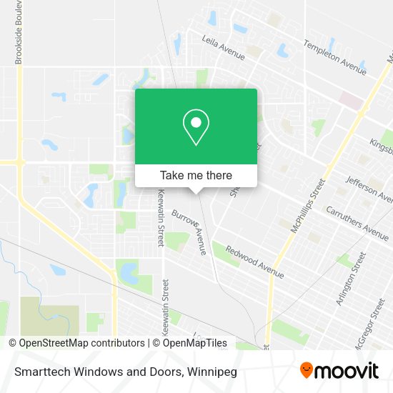 Smarttech Windows and Doors map