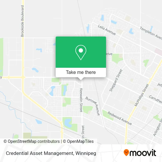 Credential Asset Management map