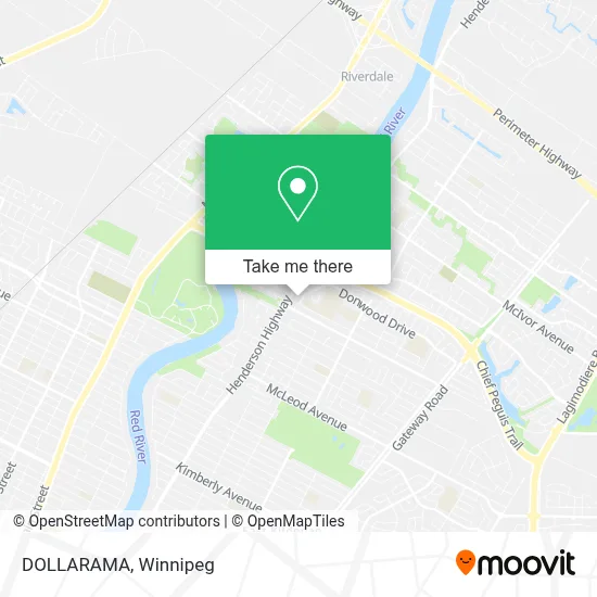 DOLLARAMA map
