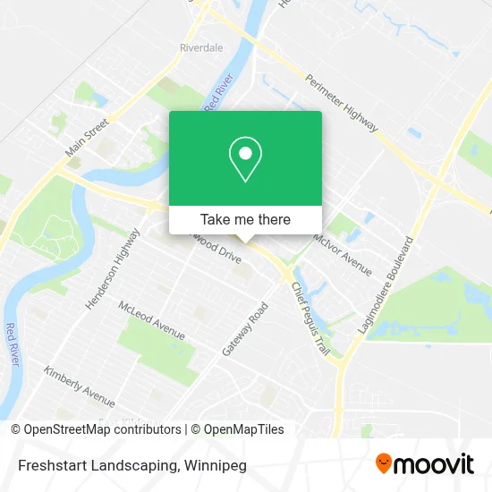 Freshstart Landscaping map