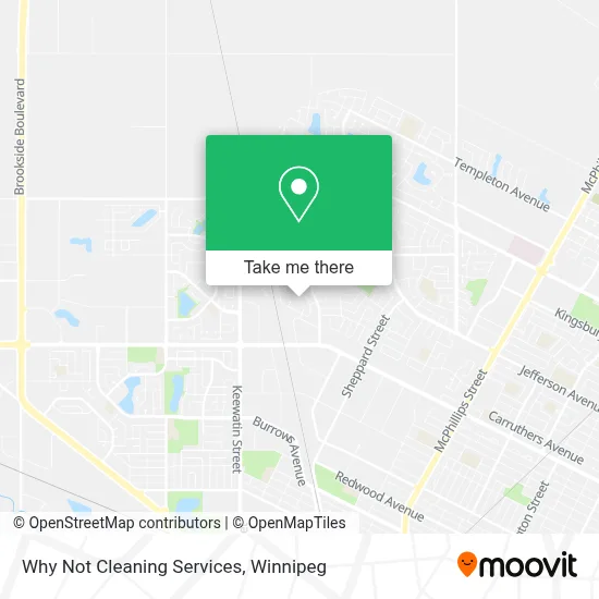 Why Not Cleaning Services map