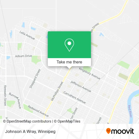 Johnson A Wray map