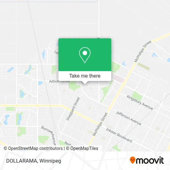 DOLLARAMA map