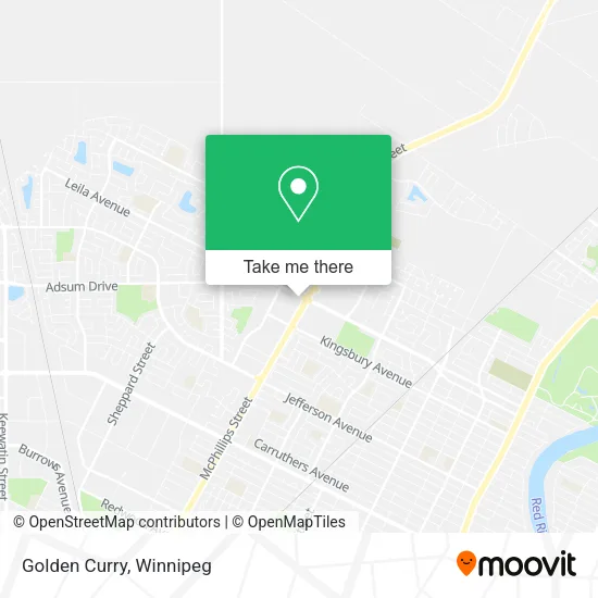 Golden Curry map