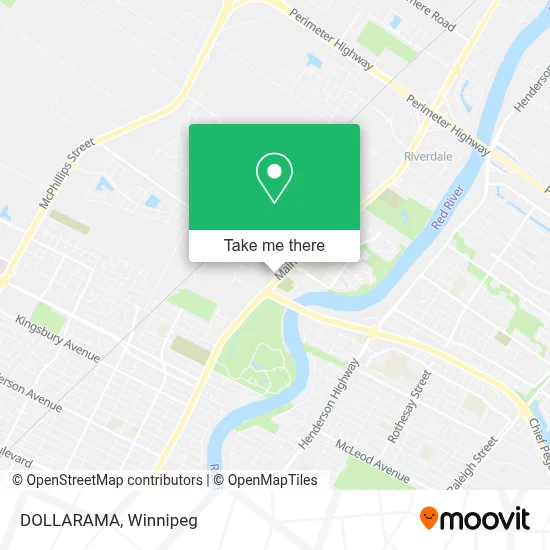DOLLARAMA map