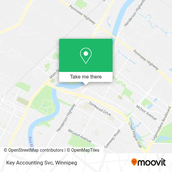 Key Accounting Svc map