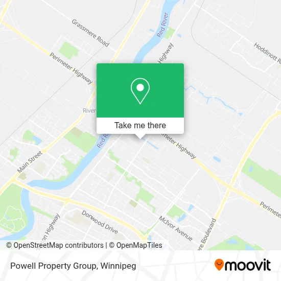 Powell Property Group map