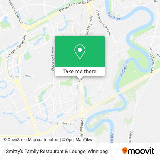Smitty's Family Restaurant & Lounge map