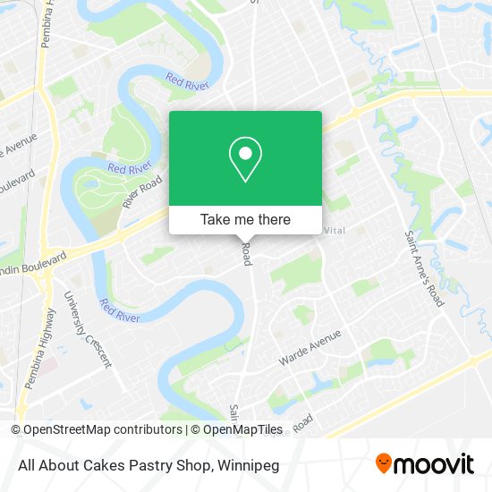 All About Cakes Pastry Shop map
