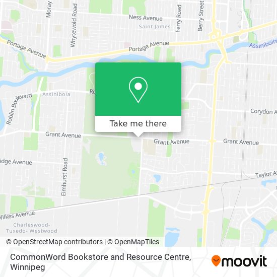 CommonWord Bookstore and Resource Centre map
