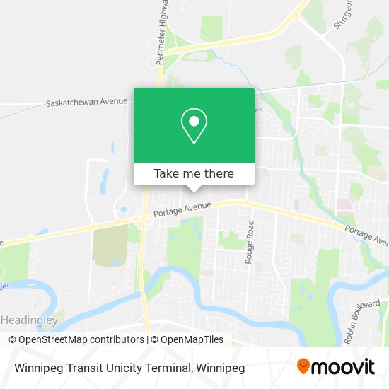 Winnipeg Transit Unicity Terminal plan