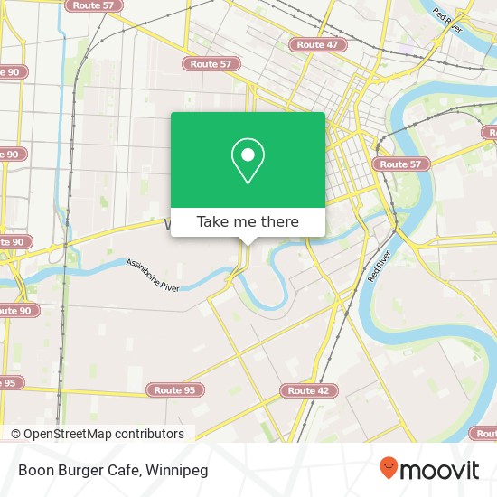 Boon Burger Cafe plan