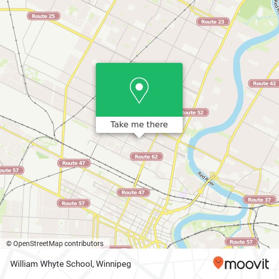 William Whyte School map