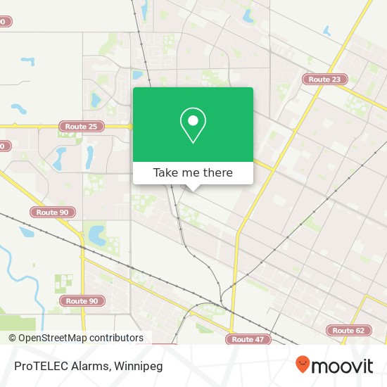 ProTELEC Alarms map