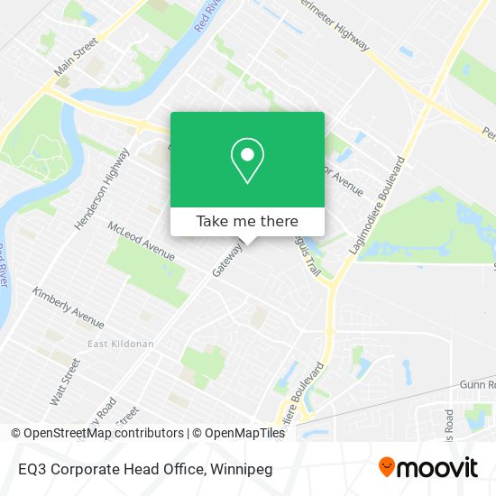 EQ3 Corporate Head Office map