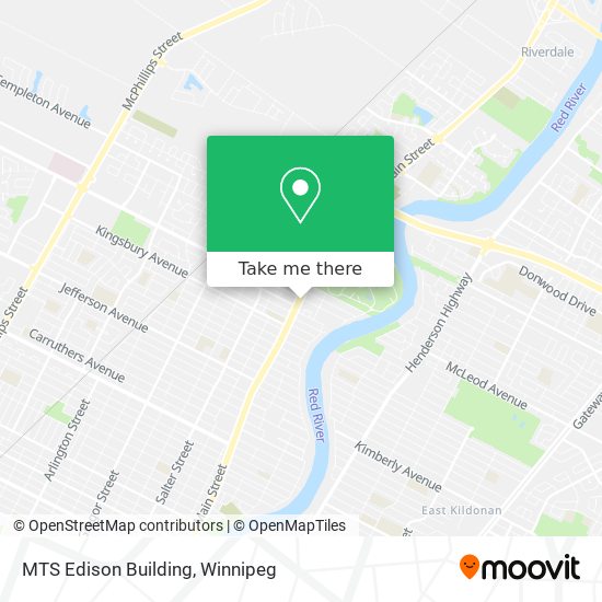 MTS Edison Building map