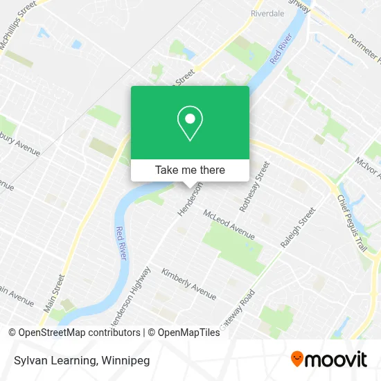 Sylvan Learning map