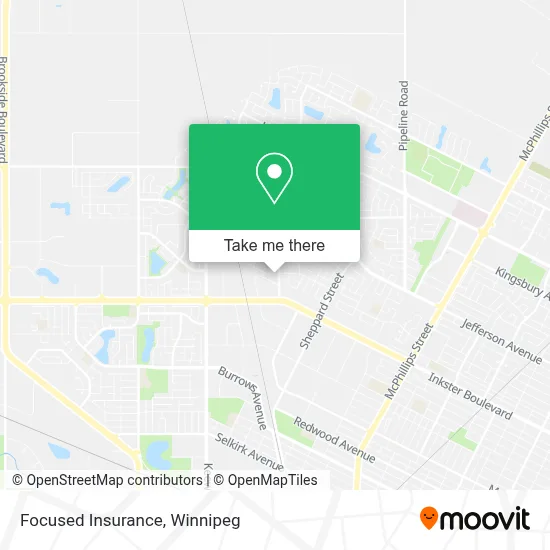 Focused Insurance map