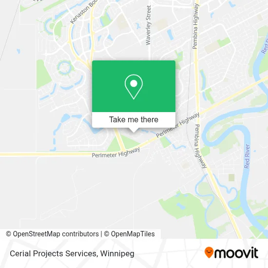 Cerial Projects Services map