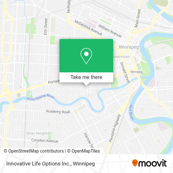 Innovative Life Options Inc. map