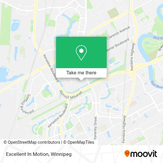 Excellent In Motion map