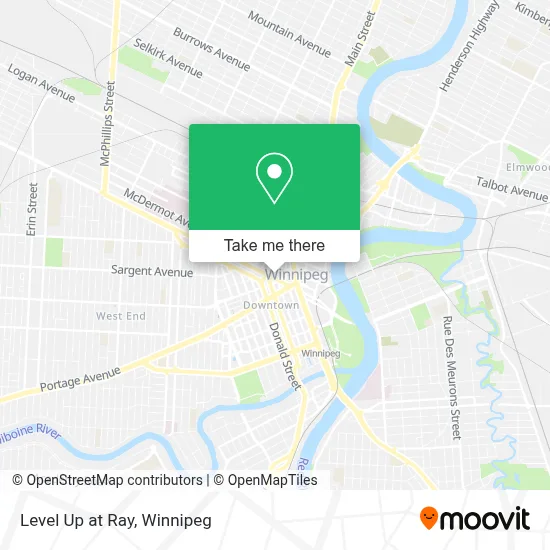 Level Up at Ray map