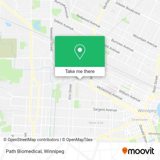 Path Biomedical map