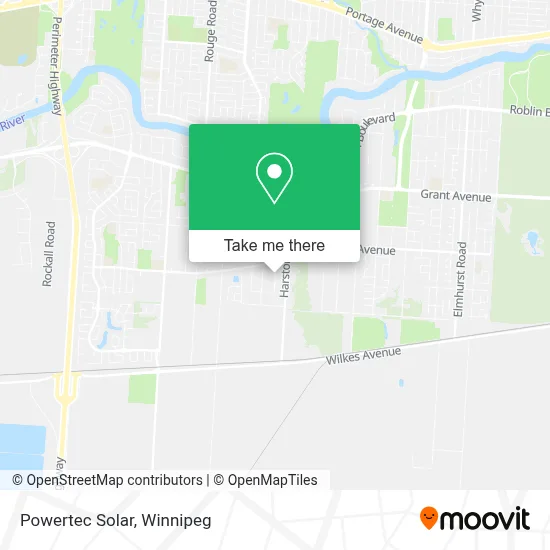 Powertec Solar map