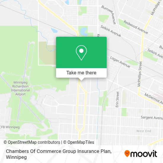 Chambers Of Commerce Group Insurance Plan map
