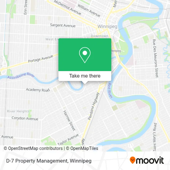 D-7 Property Management map