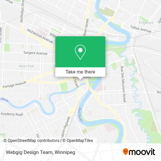 Webgig Design Team map
