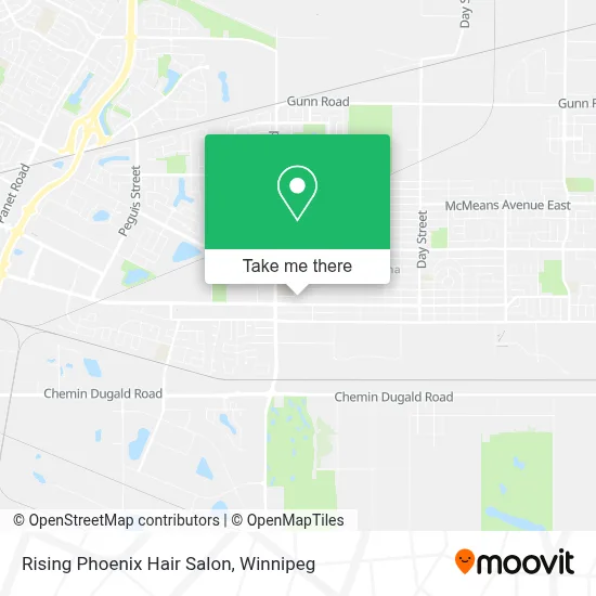 Rising Phoenix Hair Salon map