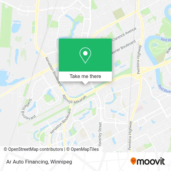 Ar Auto Financing map