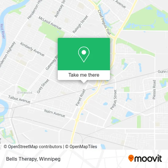 Bells Therapy map