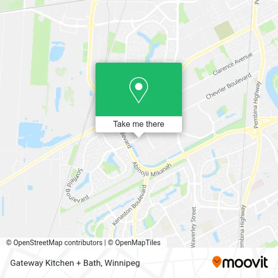 Gateway Kitchen + Bath map