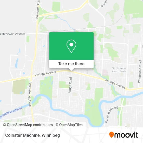 Coinstar Machine map