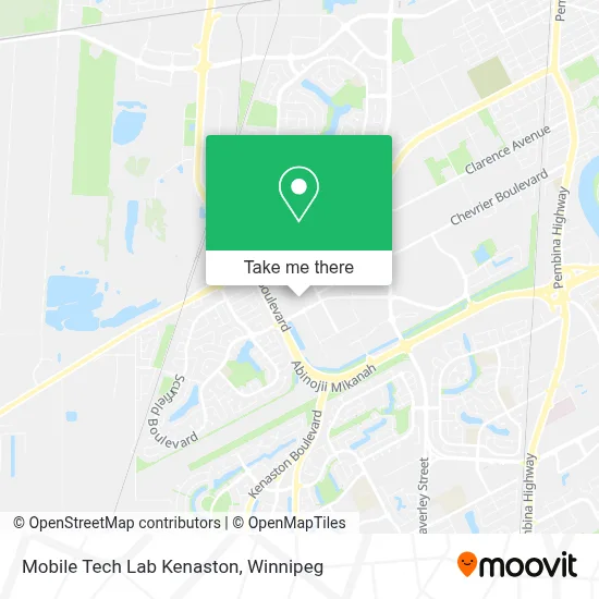Mobile Tech Lab Kenaston map
