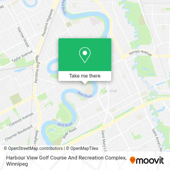 Harbour View Golf Course And Recreation Complex map