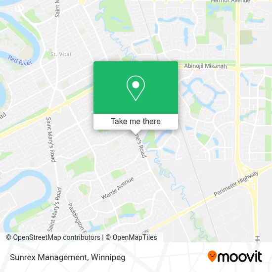 Sunrex Management map
