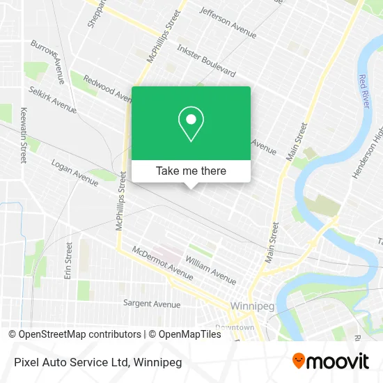 Pixel Auto Service Ltd map