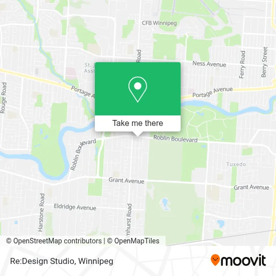 Re:Design Studio map