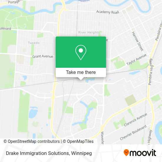 Drake Immigration Solutions map