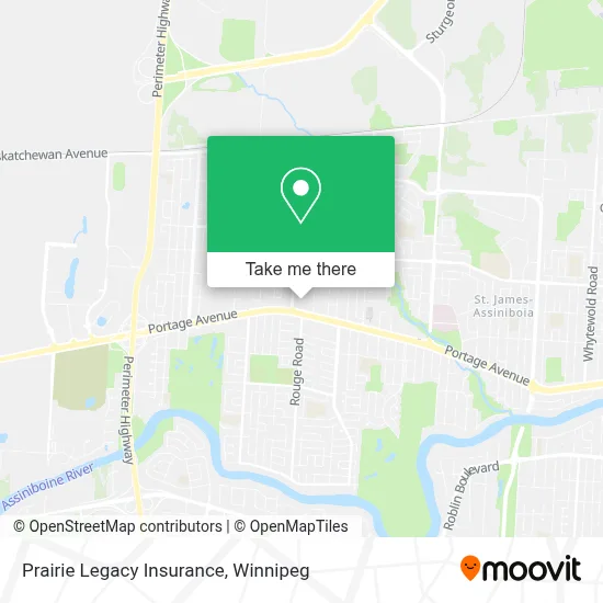 Prairie Legacy Insurance map