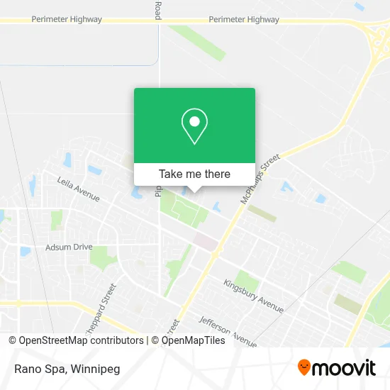 Rano Spa plan