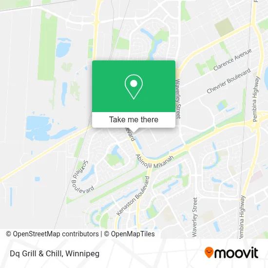 Dq Grill & Chill map